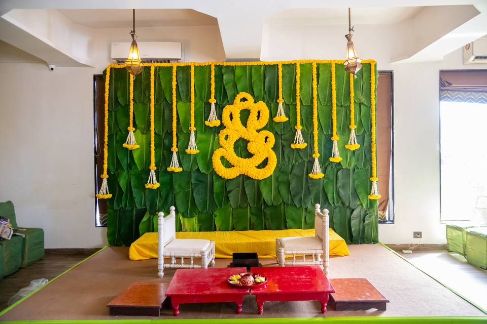 Haldi decor