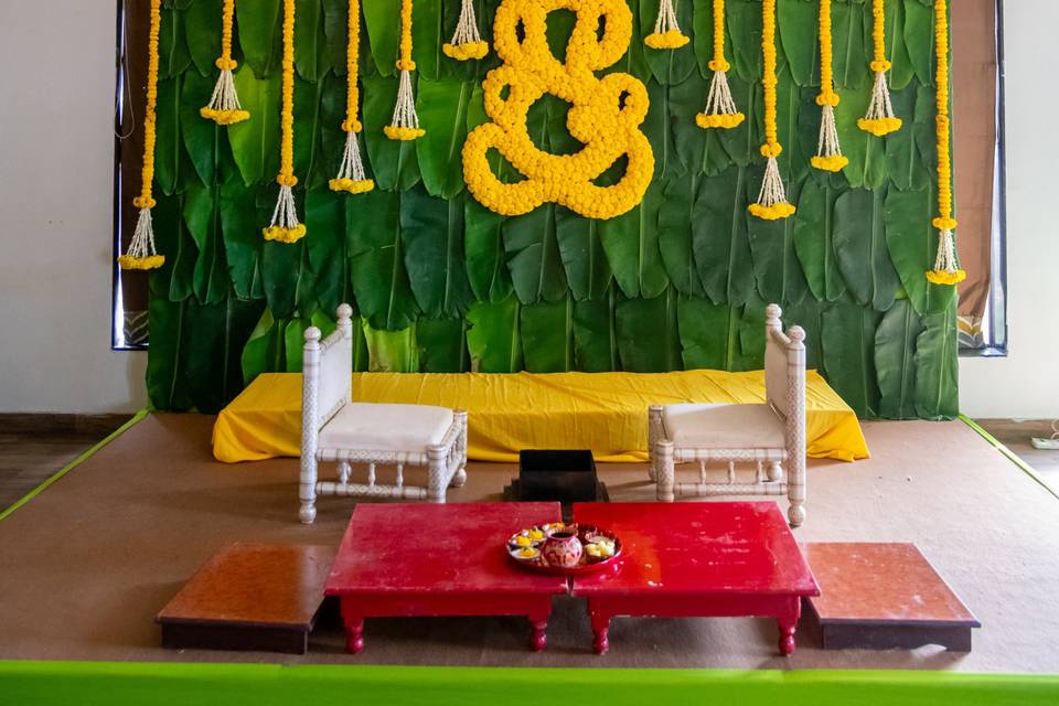 Haldi decor