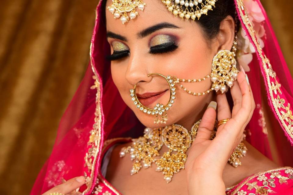 Bridal makeup