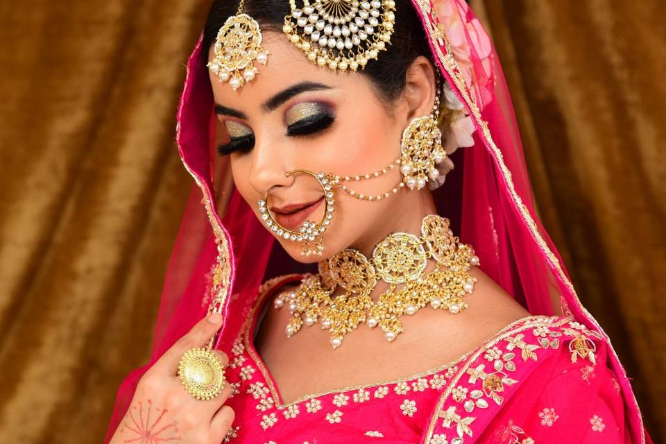 Bridal makeup