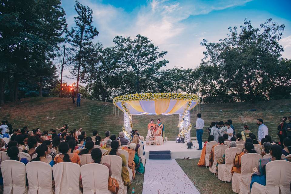 Wedding scene