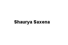 Anchor Shaurya Saxena