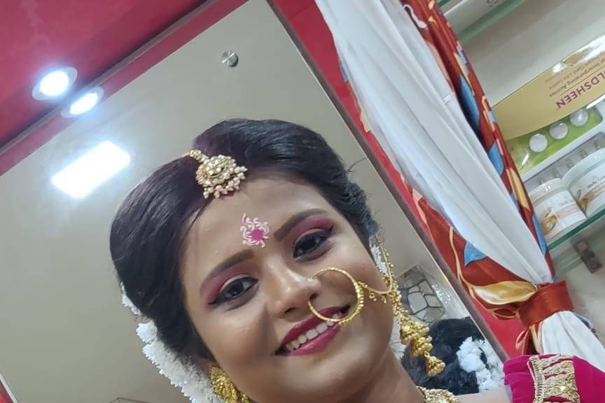 Bridal makeup