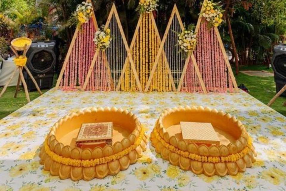 Haldi decor