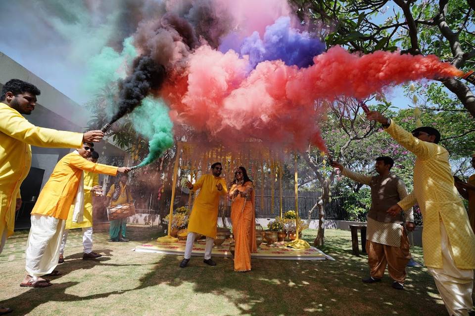 Haldi Entry