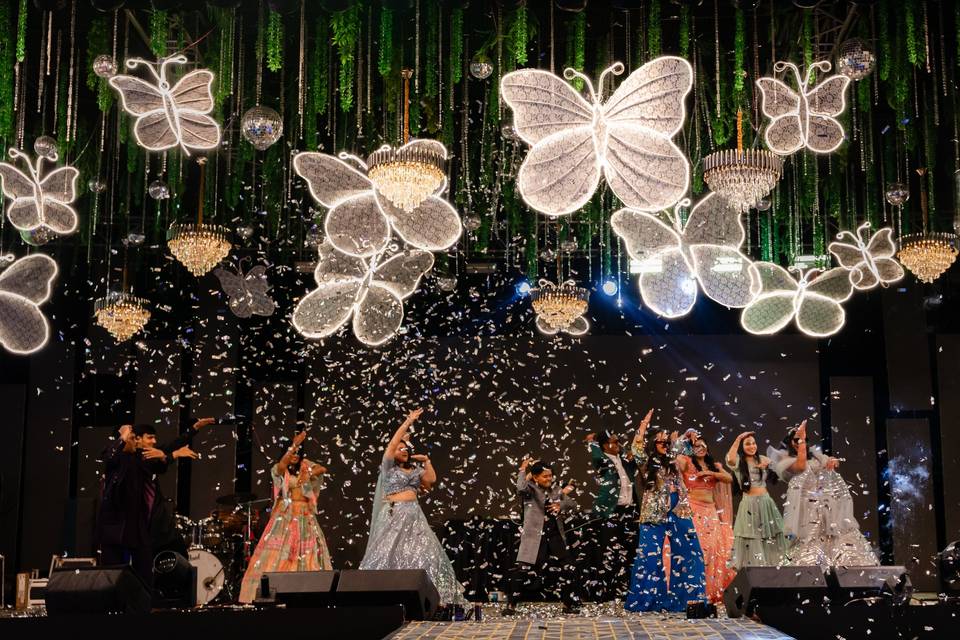 Led stage sangeet