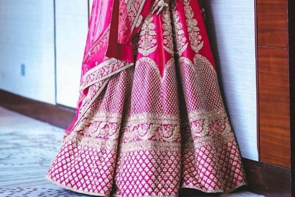 Bridal lehenga