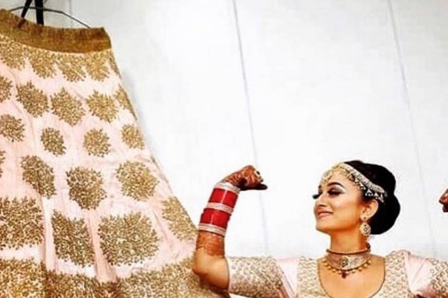 Bridal lehenga