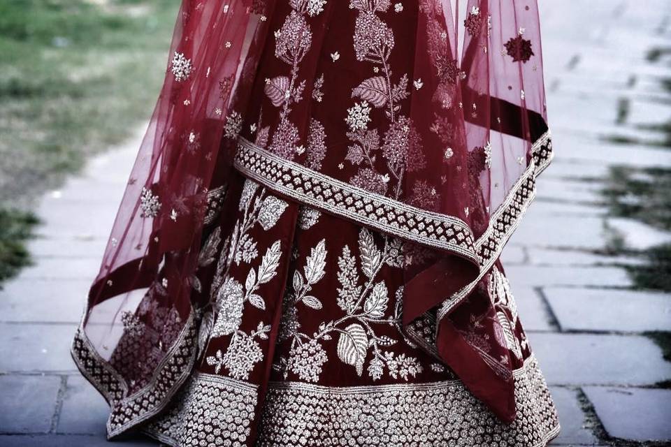 Bridal lehenga