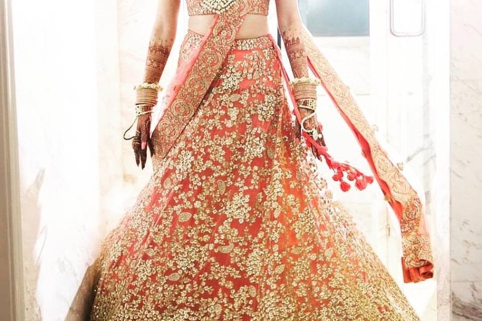 Bridal lehenga