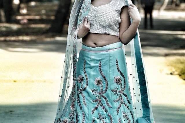 Bridal lehenga