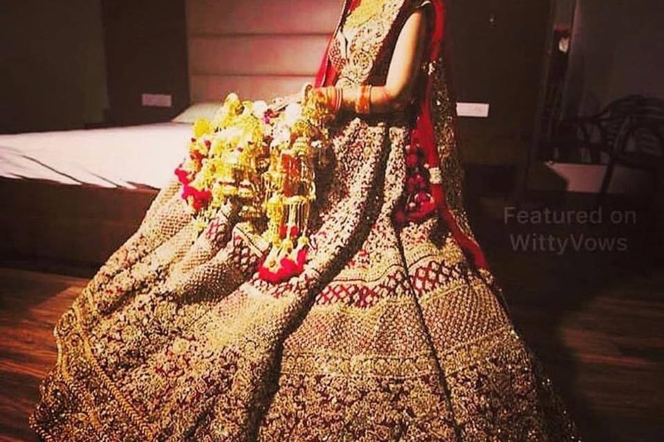 Bridal lehenga