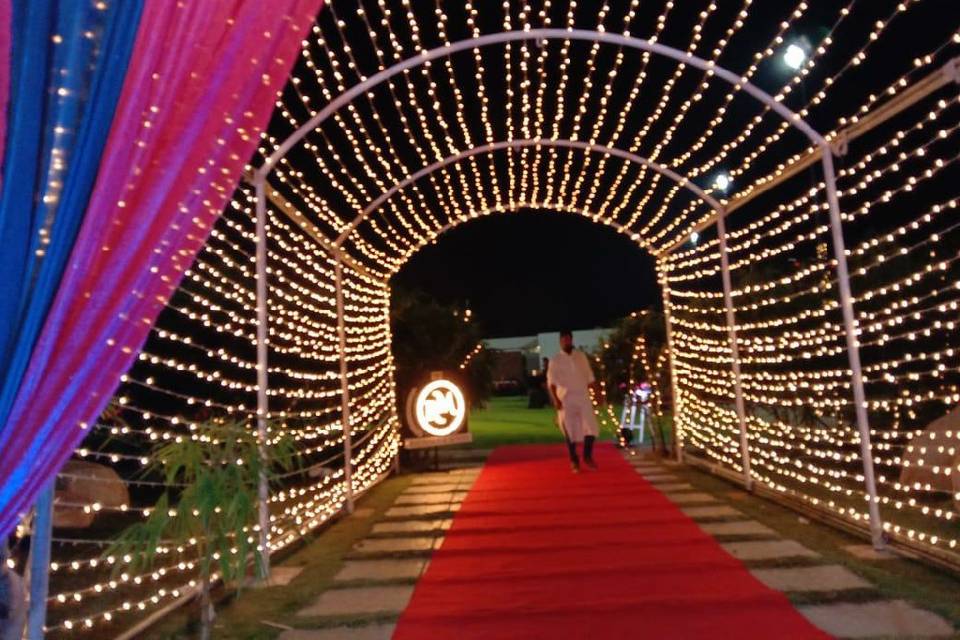 Entrance decor