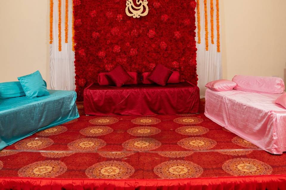 Grooms bhaat decor