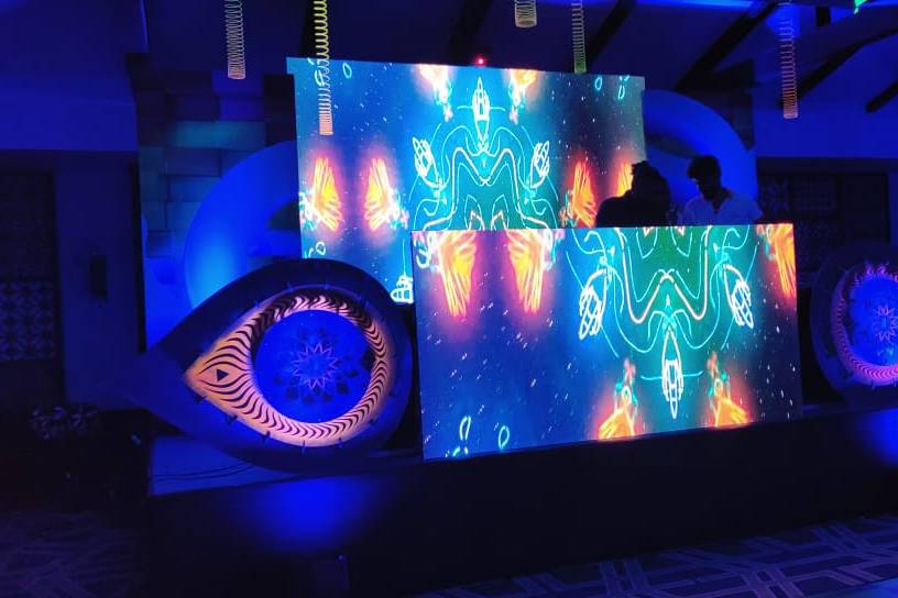 Led dj booth