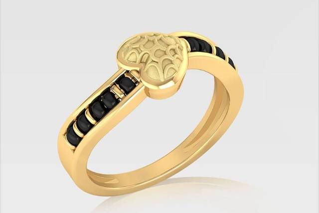 PC Chandra Jewellers Valentine Collection 14kt Yellow Gold ring Price in  India - Buy PC Chandra Jewellers Valentine Collection 14kt Yellow Gold ring  online at Flipkart.com