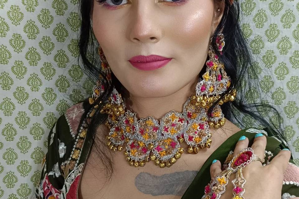 Mehendi look