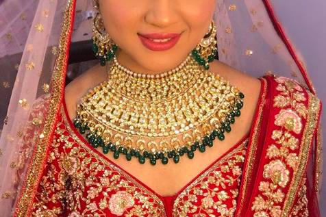 Bridal makeup