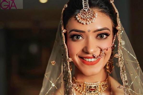 Bridal makeup