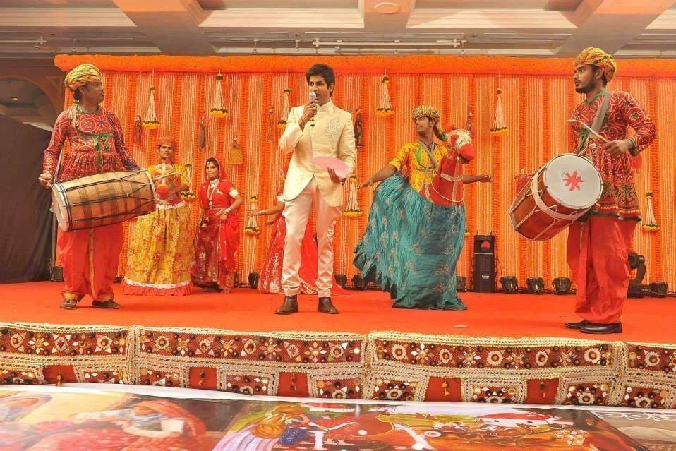 Rajasthani theme stage