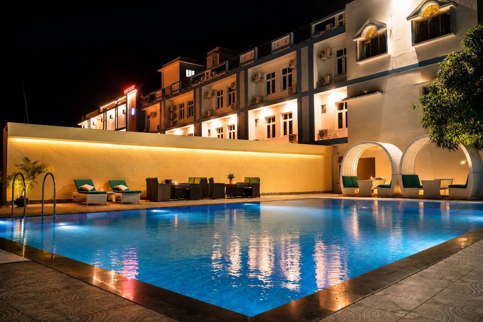 Poolside