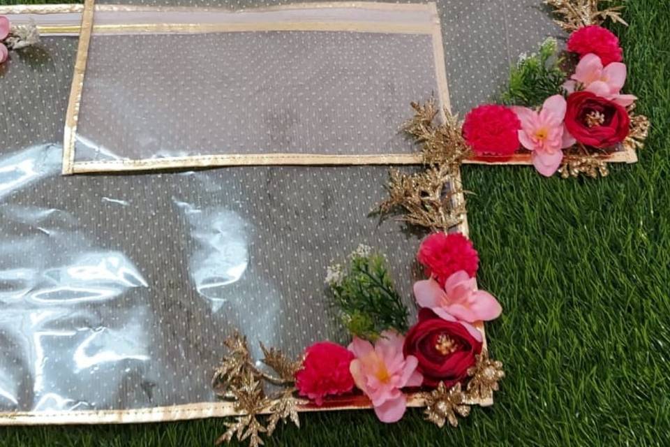 Cloth covers (decorated)