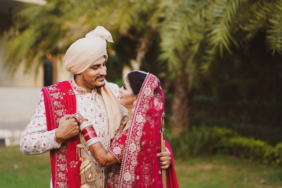 Wedding couple