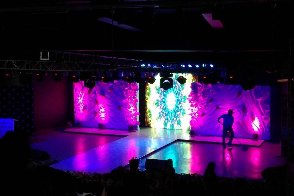 Sangeet stage