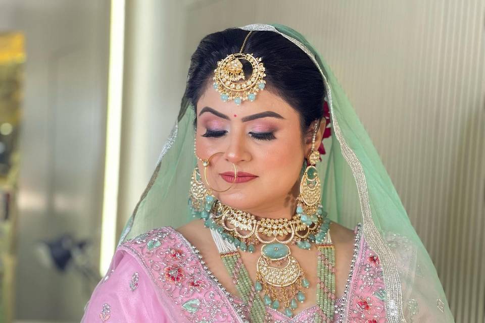 Bridal look