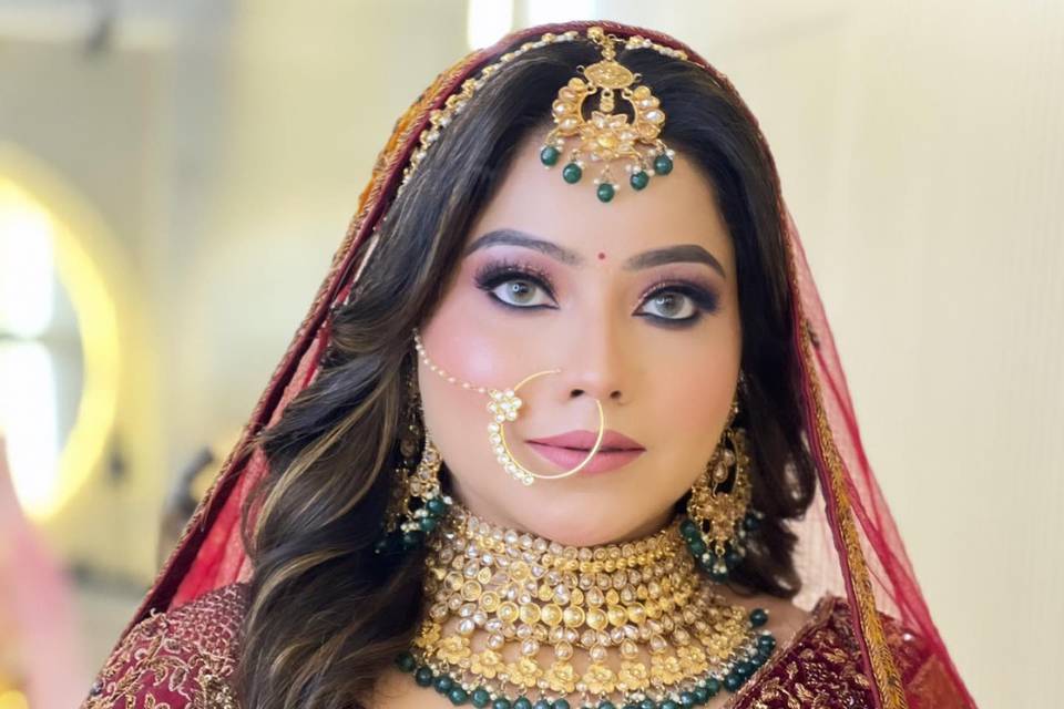 Bridal look