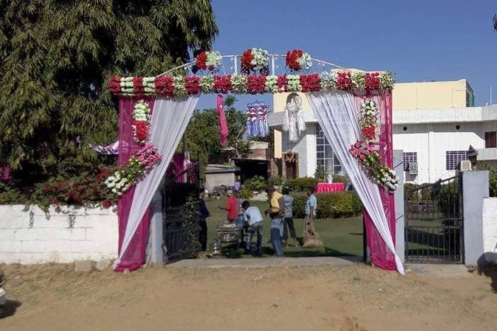 Entrance decor