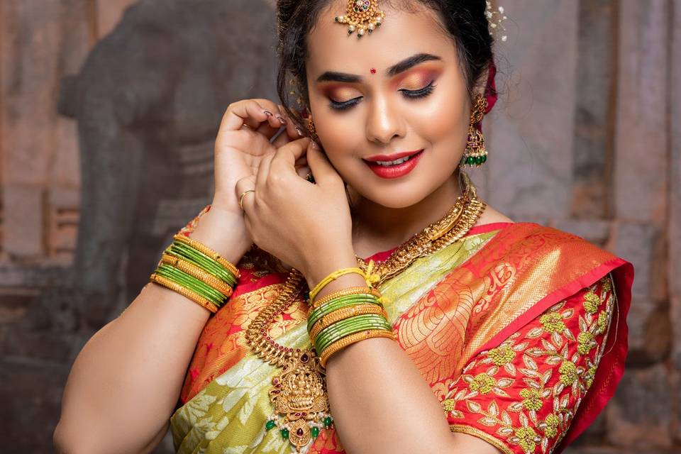 Bridal makeup