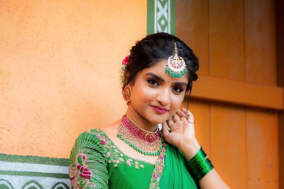 Bridal makeup