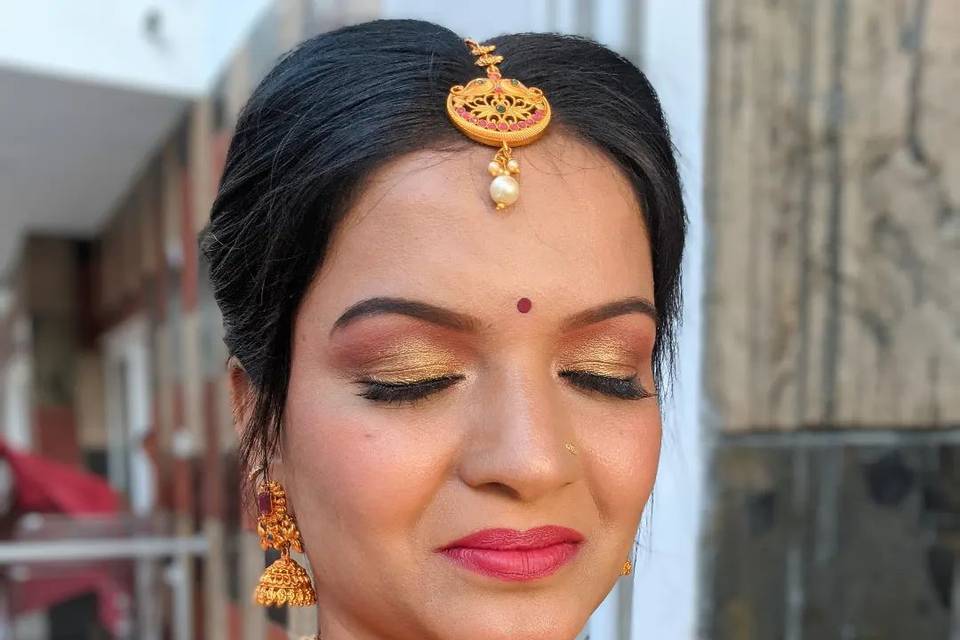 Bridal makeup