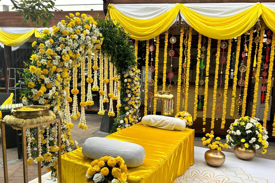 Haldi & Mehendi Décor