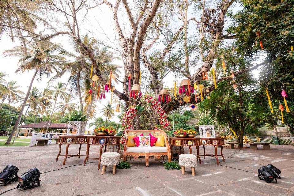 Mehendi decor