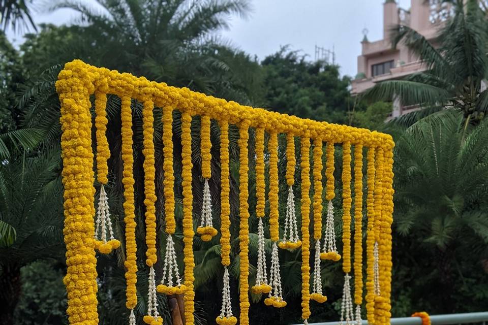 Traditional Haldi