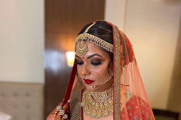 Bridal makeup