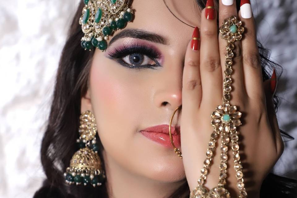 Bridal makeup