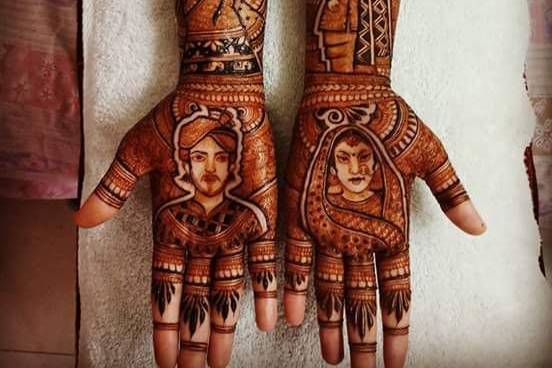 Krishna mehndi design | Baby mehndi design, Mehndi designs, Mehndi