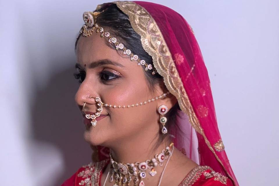 Bridal makeup