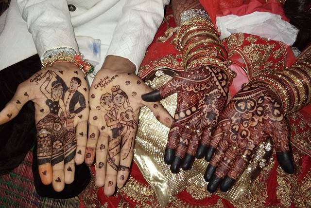 Ayesha's mehandi