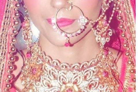 Bridal makeup