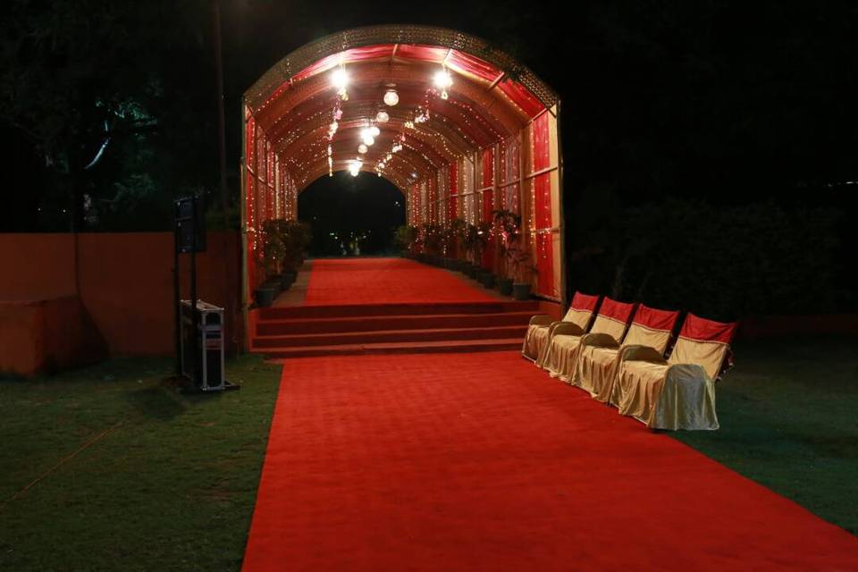 Entrance decor