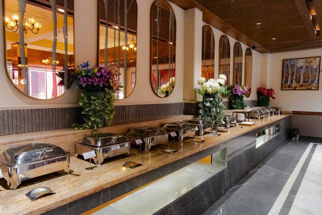 Catering setup