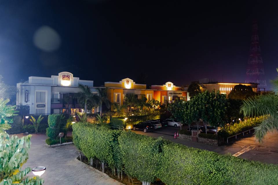 PARKING AREA night view