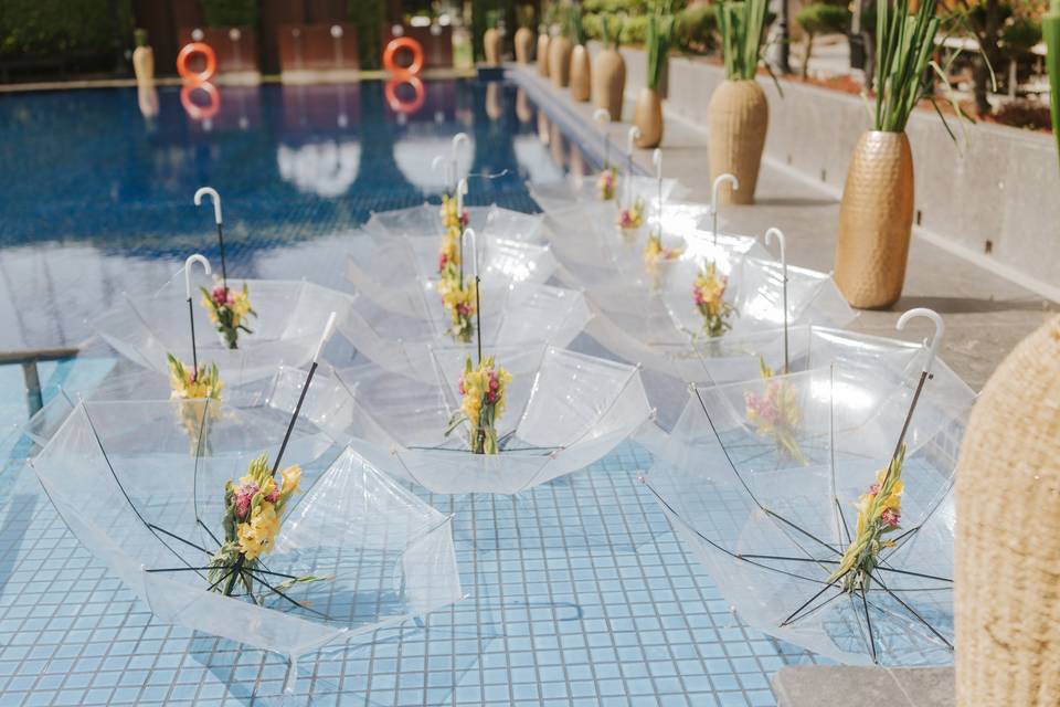 Poolside