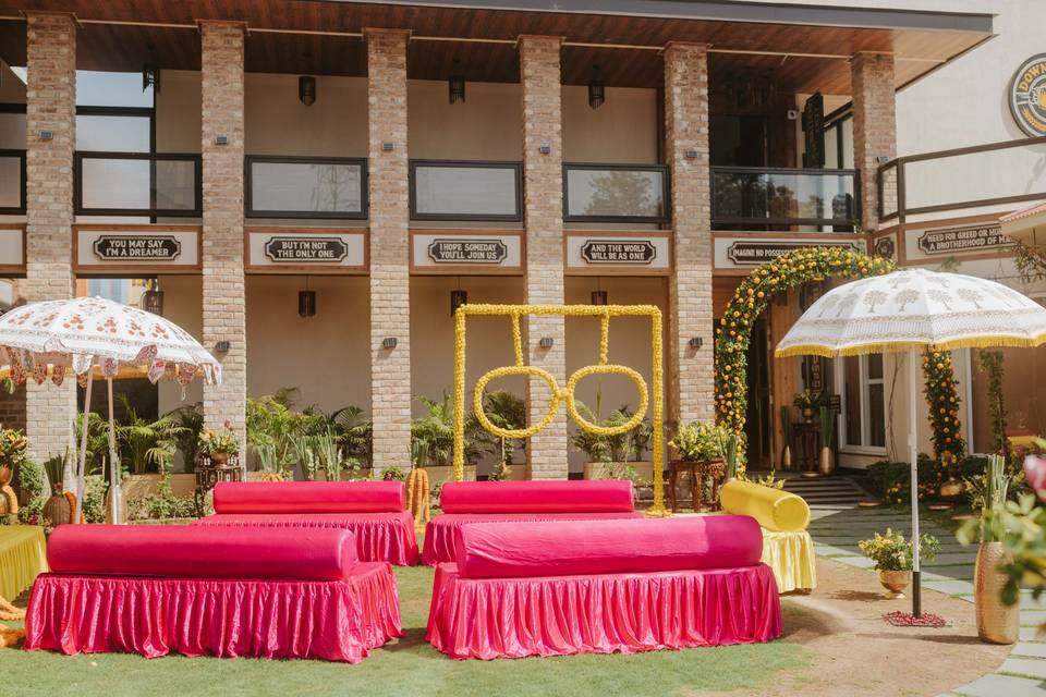Haldi decor