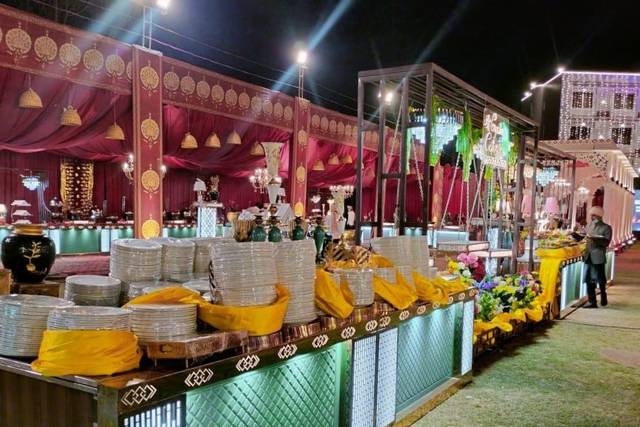 Catering setup