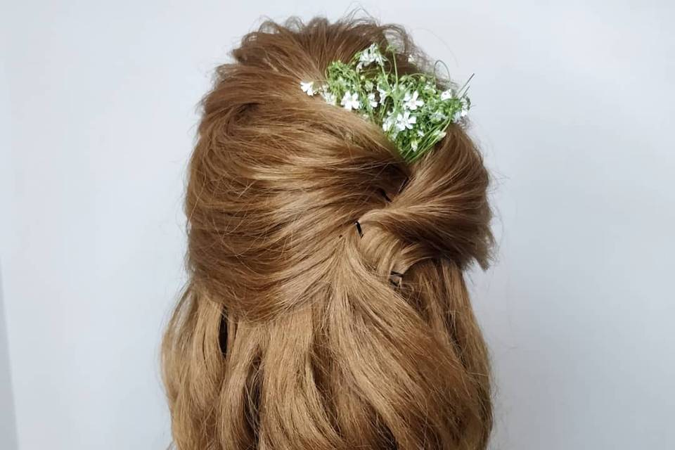 Engagement Bride Hairstyle